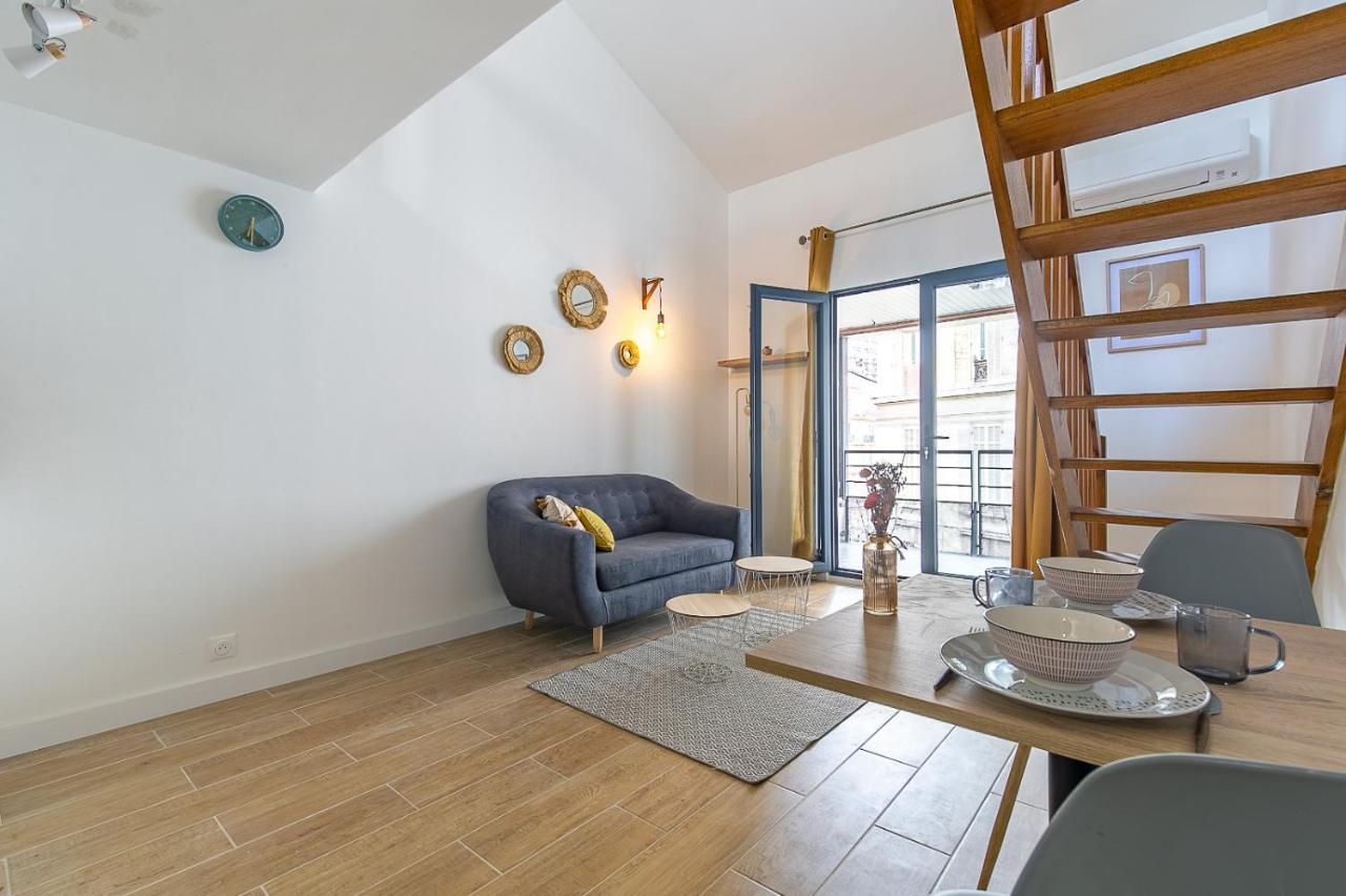 Superbe Loft Entre La Gare Et Vieux Port Apartment Marseille Bagian luar foto